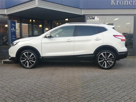 Nissan Qashqai - 1.6 TEKNA FULL-OPTION (LEDER PANORAMA TREKHAAK CAMERA NAVI PDC- V+A CLIMATE CRUISE) - 1