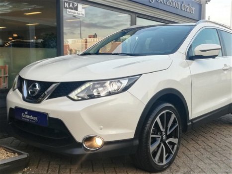 Nissan Qashqai - 1.6 TEKNA FULL-OPTION (LEDER PANORAMA TREKHAAK CAMERA NAVI PDC- V+A CLIMATE CRUISE) - 1