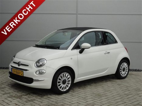 Fiat 500 C - Turbo 80pk Holiday Edition|VOL LEDER|NAVIGATIE|ZEER COMPLEET| - 1