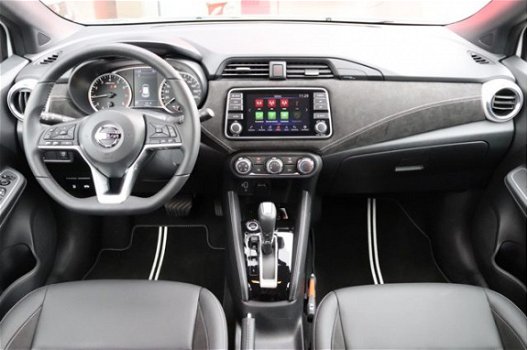 Nissan Micra - 1.0 IG-T N-Sport AUTOMAAT NAVI(FULL MAP), AIRCO, CR.CONTROL, DAB, BLUETOOTH, 17