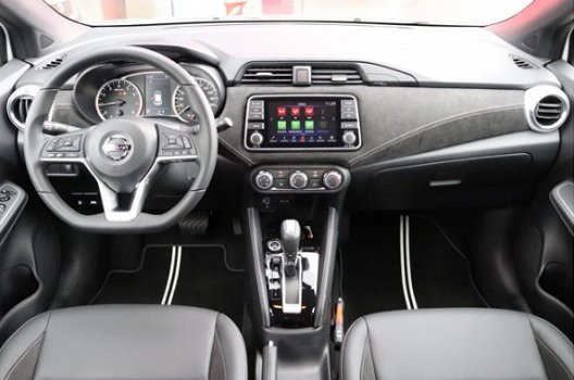 Nissan Micra - 1.0 IG-T N-Sport AUTOMAAT NAVI(FULL MAP), AIRCO, CR.CONTROL, DAB, BLUETOOTH, 17