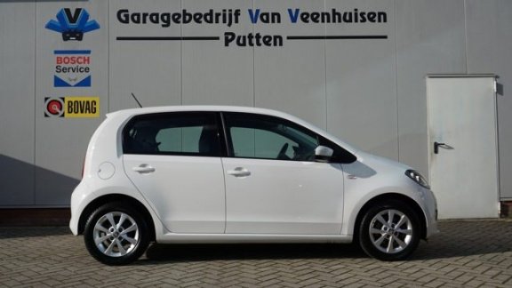 Skoda Citigo - 1.0 60pk Greentech 5Drs Ambition Airco 14inch LM Led Elek.pakket *NL auto* 70302km - 1