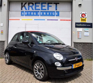 Fiat 500 C - 1.2 Lounge Airco, Parkeersensoren - 1