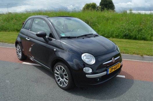 Fiat 500 C - 1.2 Lounge Airco, Parkeersensoren - 1