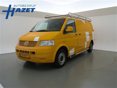 Volkswagen Transporter - 2.5 TDI 130 PK LANG 340 + 2 SCHUIFDEUREN / AIRCO / CRUISE / TREKHAAK - 1