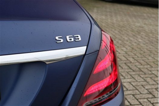 Mercedes-Benz S-klasse - 63 AMG 4Matic+ Lang Magno Briljantblauw, Keramische remmen, Carbon in/exter - 1