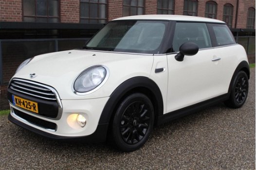 Mini Mini Cooper - One Navigatie Airco Bluetooth 2016 Pepper White - 1