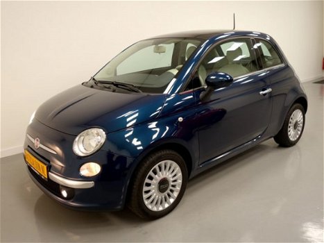 Fiat 500 - 1.2 Lounge 09-2013 Airco, Panoramadak, Lm. Velgen, El. Ramen, Ra - 1