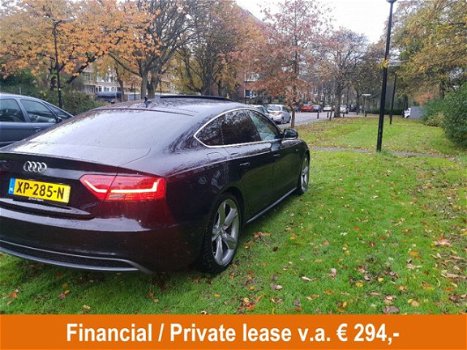 Audi A5 Sportback - 2.0 TDI S-Line Automaat, Pano, Half Leder, Navi, Xenon, Trekhaak - 1