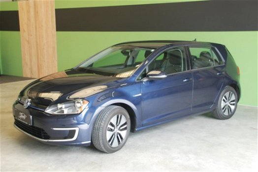 Volkswagen e-Golf - 2016 Blauw laag km - Topprijs - GARANTIE - 1