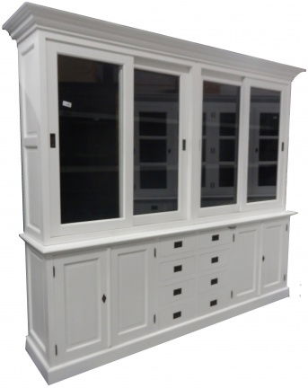 Buffetkast Dokkum in elke kleur 240 x 50/40 x 220cm gratis bezorgd - Afbeelding 3