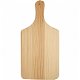 Houten snijplank 28x14cm 9mm dik grenen- 1 stuk - 1 - Thumbnail