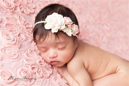 Super lieve baby mutsjes haarbandjes en andere foto shoot artikelen. - 3