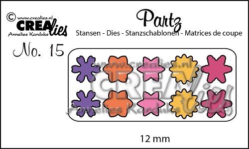 Crealies, Partz - Bloemetjes ; CLPARTZ15 - 1