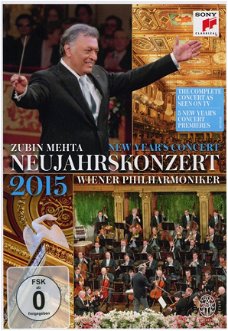 Zubin Mehta  -   Neujahrskonzert/ New Year's Concert  2015  (DVD)