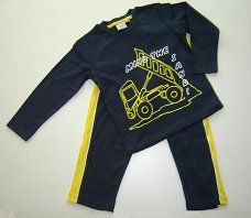 NIEUWE FEETJE Stoere Tricot PYJAMA  maat 98