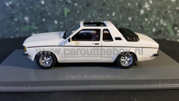 Opel Kadett Aero open Wit 1:43 Neo - 1