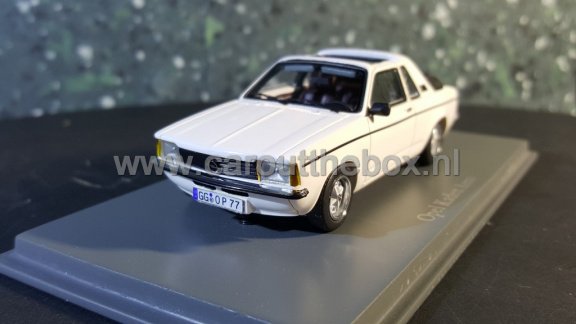 Opel Kadett Aero open Wit 1:43 Neo - 2