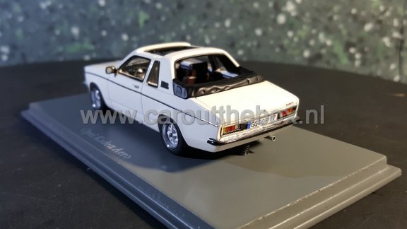 Opel Kadett Aero open Wit 1:43 Neo - 3