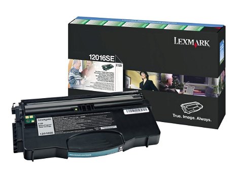 Lexmark 12016SE Toner Cartridge - Black - Laser - Standard Yield - 2000 Pages - 1 Pack - 0