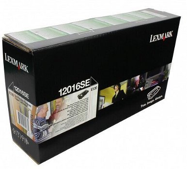 Lexmark 12016SE Toner Cartridge - Black - Laser - Standard Yield - 2000 Pages - 1 Pack - 1