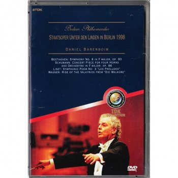 Daniel Barenboim - Staatsoper Unter Linden In Berlin 1998 (DVD) - 1