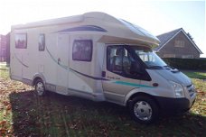 Chausson Flash 24 Enkele Bedden Hefbed 42000 KM Airco 2012