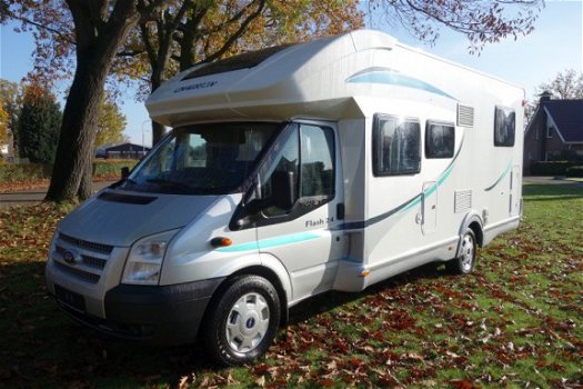 Chausson Flash 24 Enkele Bedden Hefbed 42000 KM Airco 2012 - 4