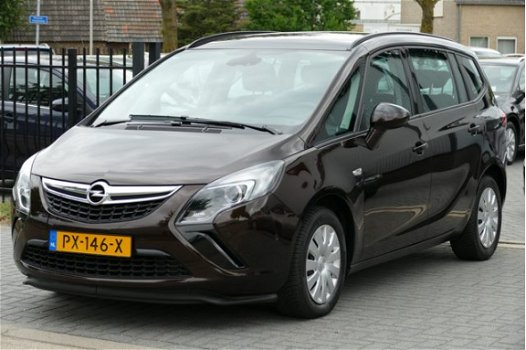 Opel Zafira Tourer - 1.6 CDTI Design Edition 7-Persoons, Euro-6 12-2013, Trekhaak, Navi, Airco, Crui - 1