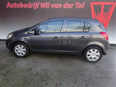 Opel Corsa - 1.4 16V EDITION | VOL AUTOMAAT | 5-DRS | AIRCO | CRUISE | HALF-LEER | ALL-IN - 1