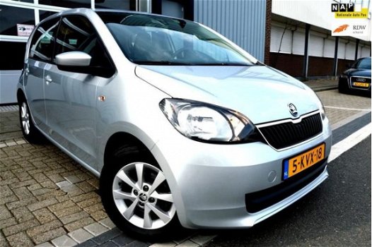 Skoda Citigo - 1.0 Greentech Sport 5-DRS AIRCO/LMV-14/AUX/NAVI - 1