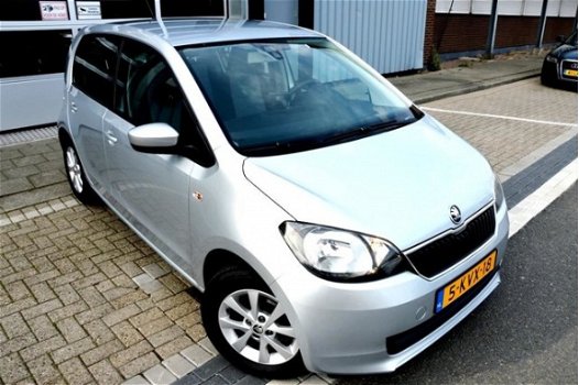 Skoda Citigo - 1.0 Greentech Sport 5-DRS AIRCO/LMV-14/AUX/NAVI - 1