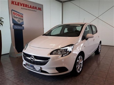 Opel Corsa - 1.0 Turbo 5drs Online Edition | Navigatie | Parkeersensoren achter | - 1