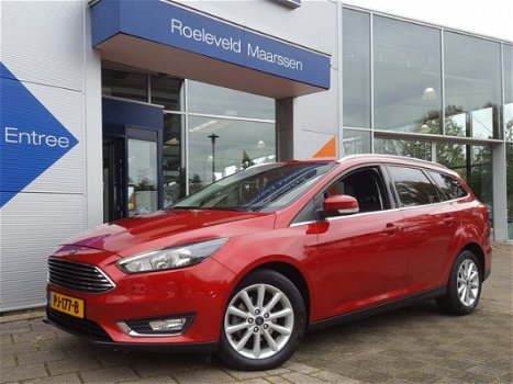 Ford Focus Wagon - 1.0 ECOBOOST 125PK TITANIUM TECHNOLOGIE-PACK | NAVI | CLIMA | CRUISE | PDC V+A+AS - 1