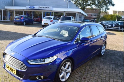 Ford Mondeo Wagon - 2.0 TDCi Titanium 150pk Pano dak | Lederen bekleding | BLIS | Elektische achterk - 1