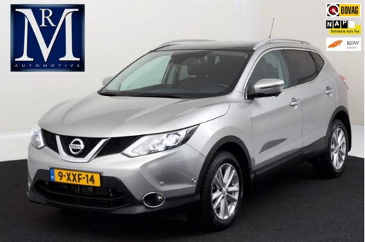 Nissan Qashqai - 1.2 Tekna | Automaat | Leder | Navi | Pano | Clima | RIJKLAARPRIJS incl 6mnd garant - 1