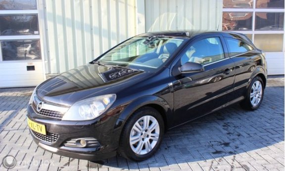 Opel Astra GTC - 1.4 Executive, Half leder, Navi, CruiseControl, Zwart metallic 1.4 Executive - 1