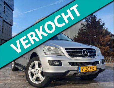 Mercedes-Benz M-klasse - 320 CDI GRIJS KENTEKEN, Luchtvering, Stoelverwarming, Navi, Schuif/kantelda - 1