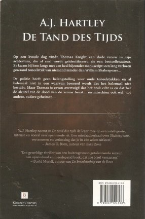 A.J. Hartley met De Tand des Tijds - Afbeelding 2