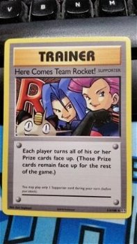 Here Comes Team Rocket! 113/108 (Secret Rare) Ultra Rare XY Evolutions - 1