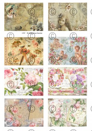 Collage a la Daantje - 1747 - nr. 1