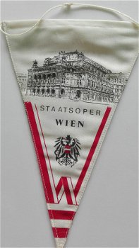 741 Vaandeltje Strauss / Wien Wenen Staatsoper - 2