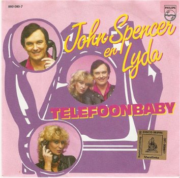 singel John Spencer & Lyda - Telefoon baby / Voor jou - 1