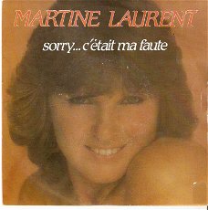 singel Martine Laurent - Sorry …c’était ma faute / coca de cabana