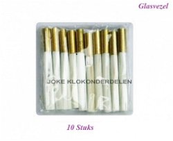 10 Glasvezel borsteltjes=zie omschrijving =34519