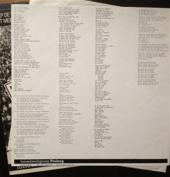 Toneelwerkgroep Proloog ‎- Pamflet Voor Het Leven - LP 1983 - 4