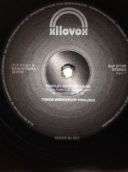 Toneelwerkgroep Proloog ‎- Pamflet Voor Het Leven - LP 1983 - 5