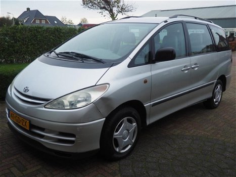 Toyota Previa - 2.4-16V VVT-i Luna 7 Persoons | Airco | Trekhaak | PDC | - 1