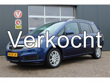 Opel Zafira - 1.8 Enjoy 7-Persoons (141pk) Airco /Cruise /Elek. pakket /Radio-CD /C.V. Afstand /Isof - 1