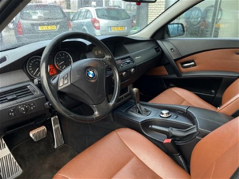 BMW 5-serie - 520i Executive Automaat, Leder, Navi, Climate-C, Cruise-C, Elek pakket, NL Auto, Onder - 1
